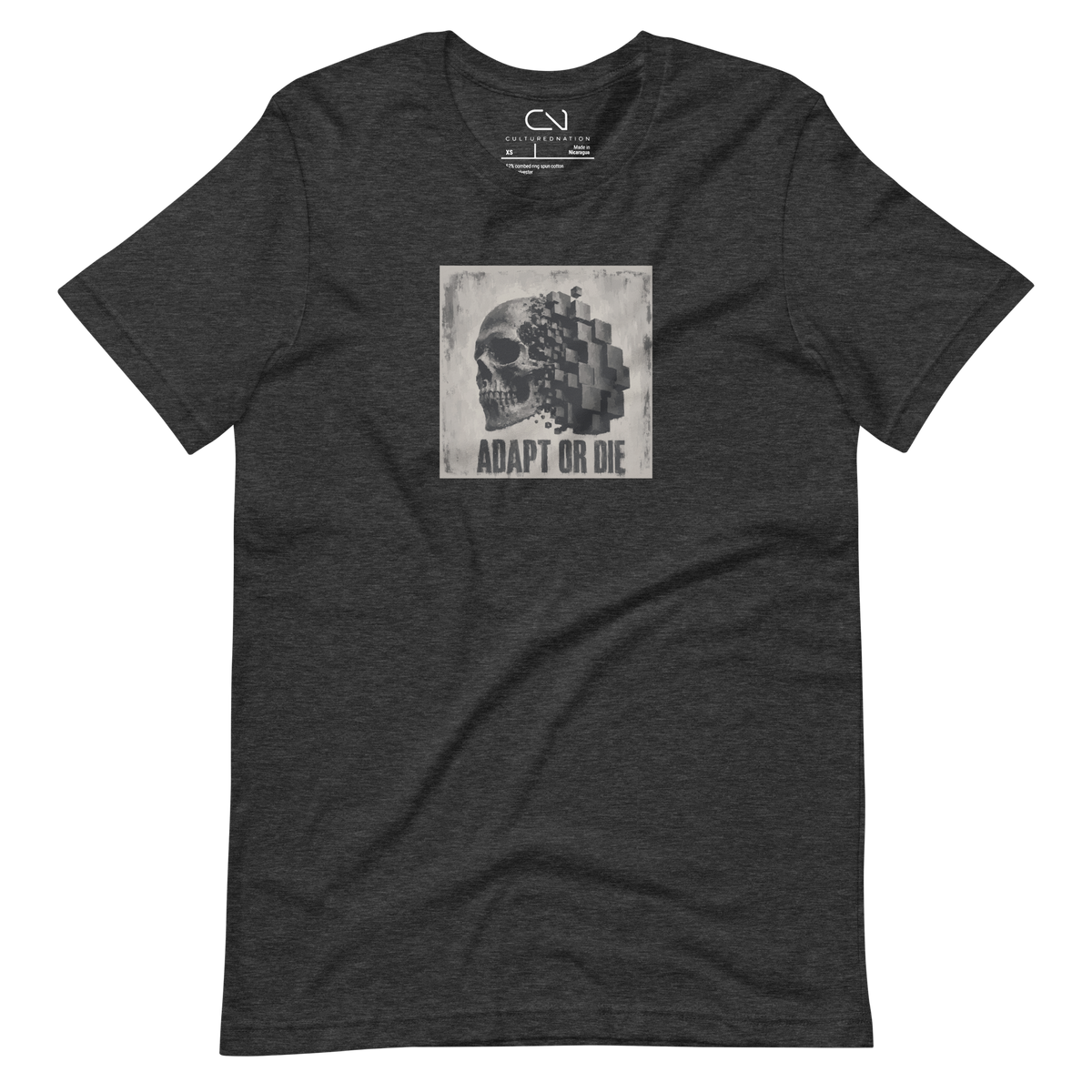Unisex t-shirt Adapt or Die – Cultured Nation